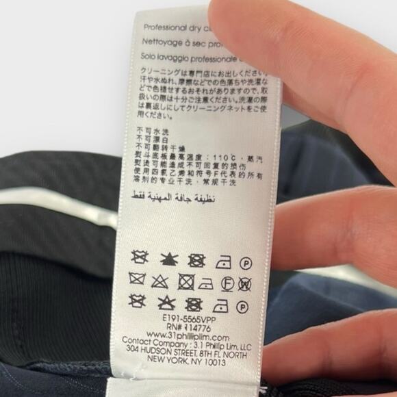 Phillip Lim 3.1 Tapered Cargo Trousers Size 2 - Picture 6 of 10